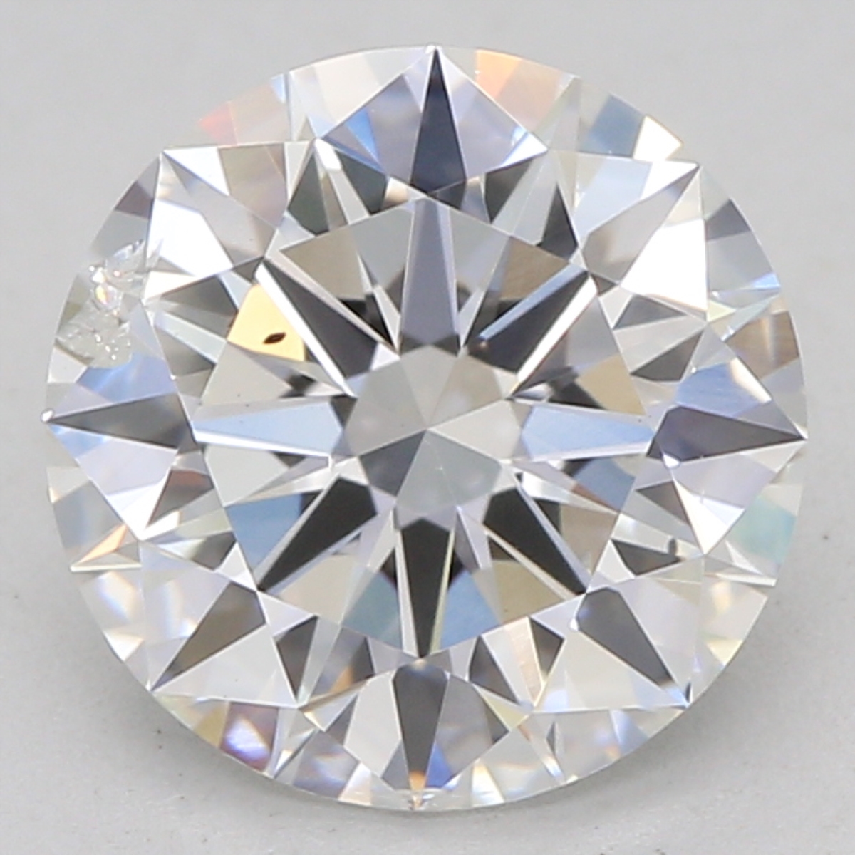 1.50 carat round lab-grown diamond