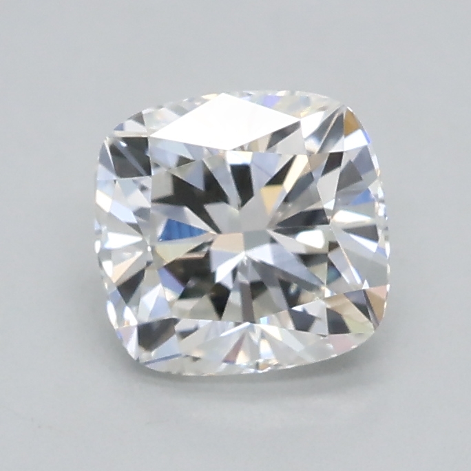 0.53 carat cushion lab-grown diamond