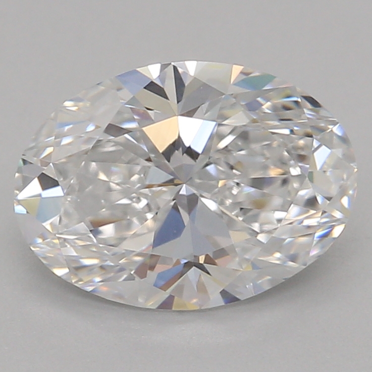 1.06 carat oval lab-grown diamond