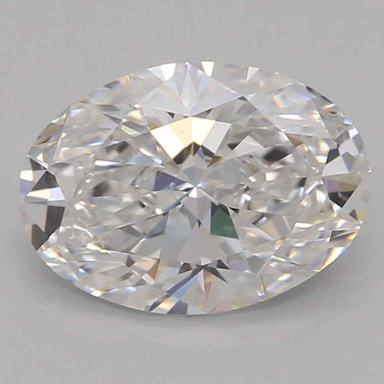 1.08 carat oval lab-grown diamond