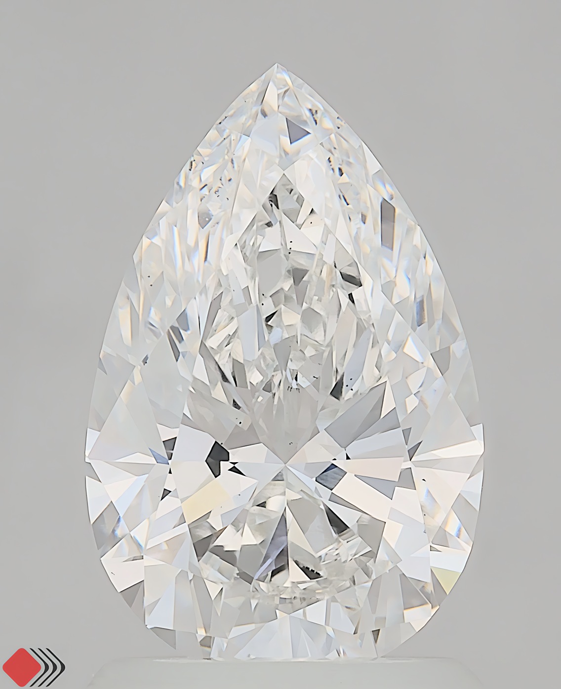 1.51 carat pear lab-grown diamond