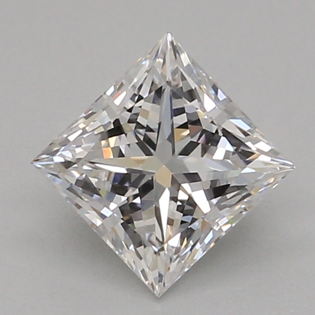 0.53 carat princess diamond