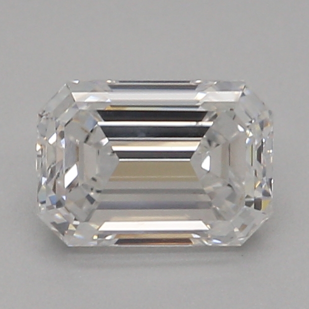 0.55 carat emerald lab-grown diamond
