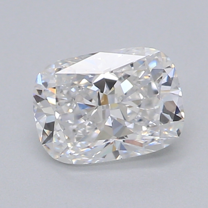 0.52 carat cushion lab-grown diamond