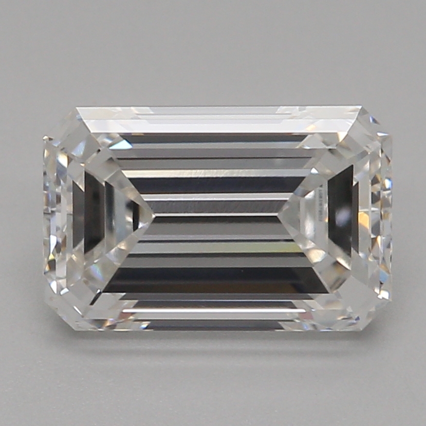 1.34 carat emerald lab-grown diamond