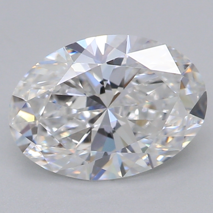 1.02 carat oval lab-grown diamond