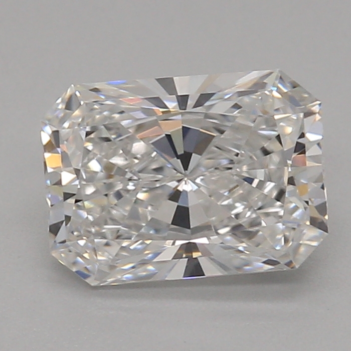 0.78 carat radiant lab-grown diamond