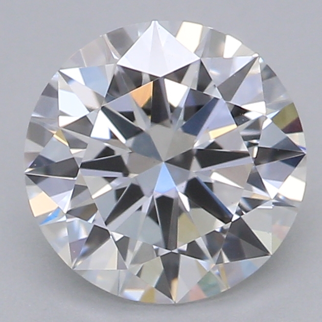 1.02 carat round lab-grown diamond