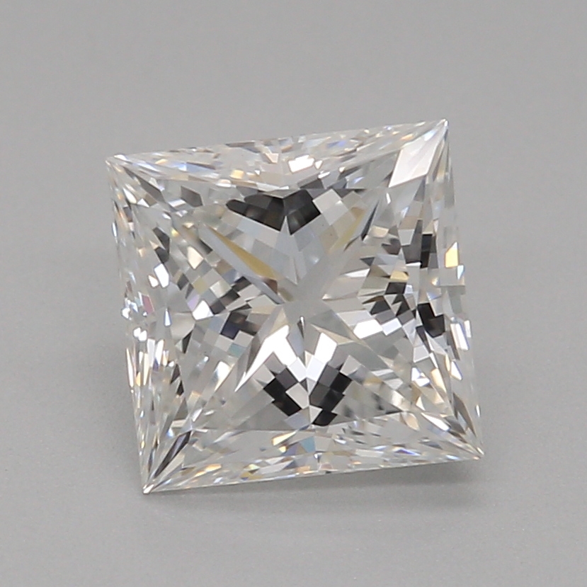 1.02 carat princess lab-grown diamond