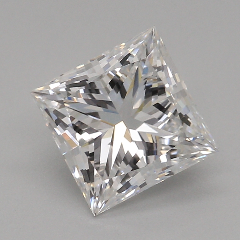 1.09 carat princess lab-grown diamond