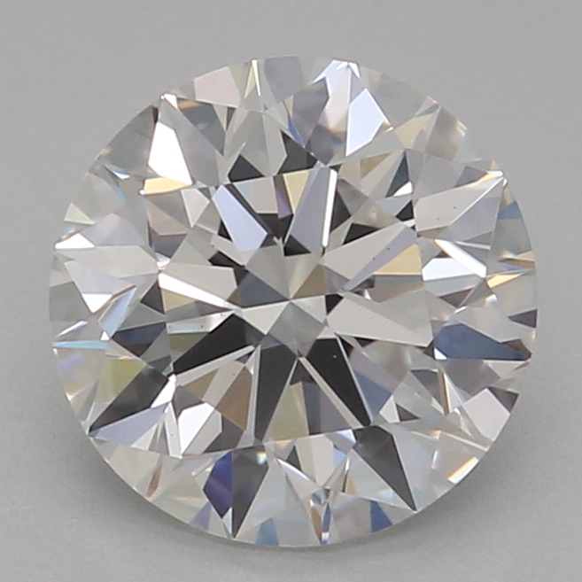 1.00 carat round lab-grown diamond