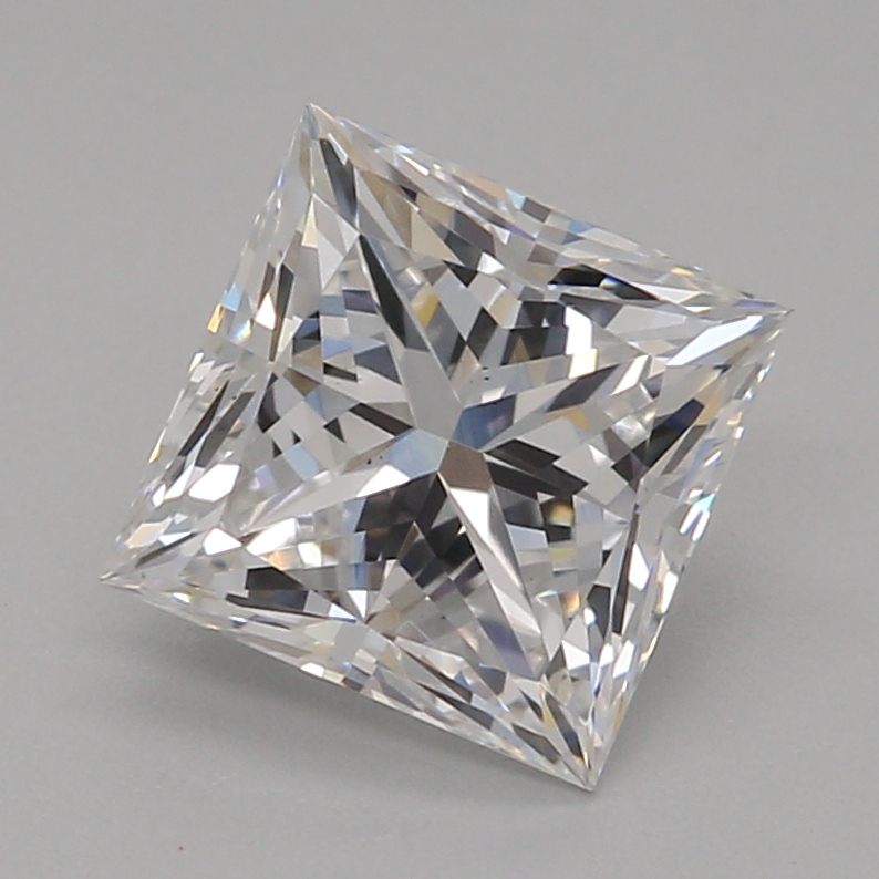 1.04 carat princess lab-grown diamond