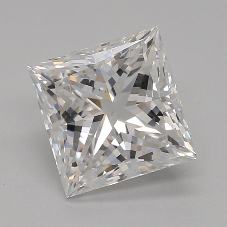 1.09 carat princess lab-grown diamond