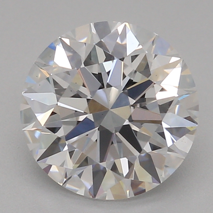 1.09 carat round lab-grown diamond