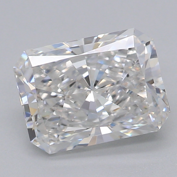 1.09 carat radiant lab-grown diamond